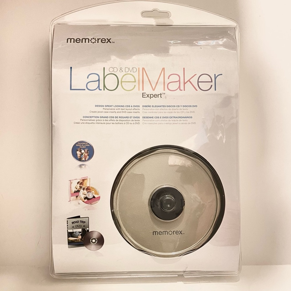Memorex CD & DVD Label Maker Expert - NWT
